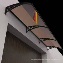 Door Canopy Front Door Or Window Canopy Arched Awning Polycarbonate Sheets Rain Snow Protection Cover Eaves Canopy